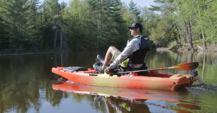 ken whiting perception showdown 11 gear review paddletv paddle tales gopaddle best pedal fishing kayak